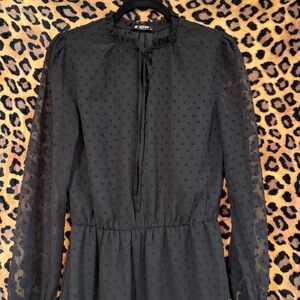 Black Long Sleeve Dress or Top